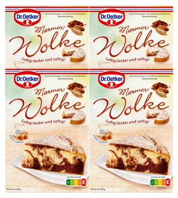 Produktbild von Dr. Oetker Marmor-Wolke, 4er Pack