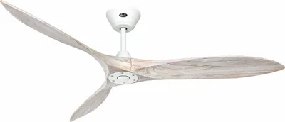Immagine prodotto di Ventilatore da soffitto a risparmio energetico con telecomando Eco Airscrew 152 cm Bianco / Bianco spazzolato