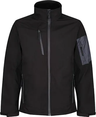 Zdjęcie produktu dla Regatta Standout TRA674 | Męska kurtka softshell Arcola - Kolor: French Blue/Seal Grey (Solid) - Rozmiar: L