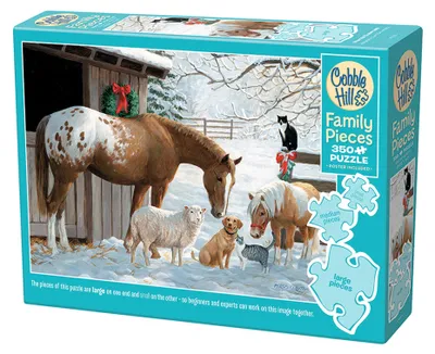 Zdjęcie produktu dla Puzzle 350 Zaśnieżone podwórko 112689
