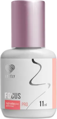 Produktbild von Wimpernkleber für Wimpernverlängerung Einzelwimpern von Lovely, Focus 11ml