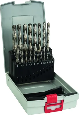 Immagine prodotto di Bosch 2608587013 Bosch Metallbohrer-Set HSS-G mit Box 19 tlg. 1,0-10,0 mm