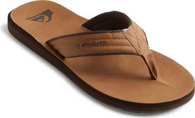 Immagine prodotto di Quiksilver Carver, pelle scamosciata color marrone, motivo a fantasia, taglia EU 42, calzata normale