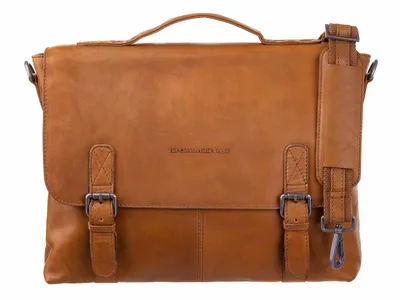 Produktbild von The Chesterfield Brand Jules -laukku 13" kannettavalle tietokoneelle, konjakki