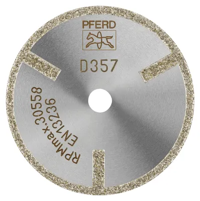 Produktbild von PFERD Diamond cut-off wheels shape 1A1R GAG, Stahl