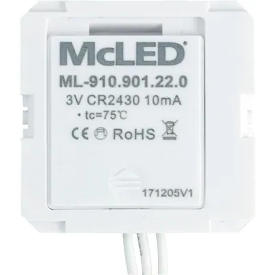 Produktbild von Fernbedienung RF für Unterputzmontage 1-Kanal weiß
