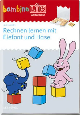 Immagine prodotto di bambinoLÜK. Vorschule. Erstes Rechnen mit Elefant und Hase. 4/5/6 Jahre
