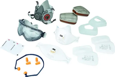 Produktbild von 3M Safety Box inkl. wichtigen Arbeitsschutzprodukten (1000M)