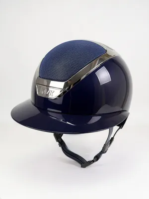 Produktbild von Kask Star Lady Pure Shine Reithelm Atlantic Blue/Silber Gr. 59
