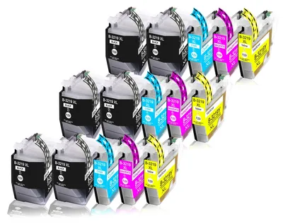 Produktbild von 15er Pack Druckerpatronen LC3219 LC3219XL kompatibel mit MFC-J6530 J6530DW