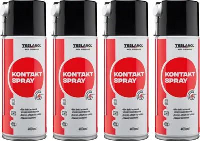 Produktbild von TESLANOL 26026 Kontaktspray T6, 400 ml, 4 Stück
