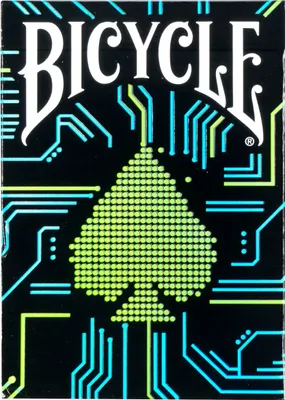 Obrázek produktu pro Bicycle Dark Mode, 56 kusů, Černá, Zelená, 4 rok/roky, Chlapec/děvče, Dospělí, 20 min