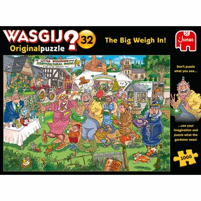 Produktbild von Jumbo Spiele Jumbo Wasgij Original 32 Darf es etwas mehr sein