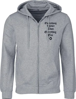 Produktbild von Motörhead Kapuzenjacke Herren Everthing Louder grau M