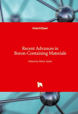 Produktbild von Recent Advances in Boron-Containing Materials
