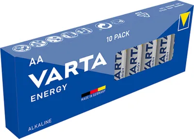 Produktbild von VARTA Alkaline Batterie Energy Mignon (AA/LR6)