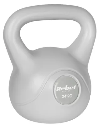 Produktbild von Kettlebell Rebel Active RBA-2322G-24 bituminös 24 kg Grau