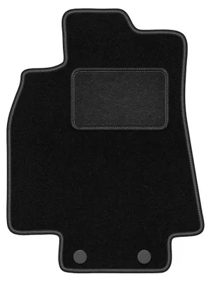Produktbild von Fahrermatte Velours für Mercedes B- Klasa W245 2005-2011 (Schrägheck) – 1-tlg, Schwarz, passgenau – Wielganizator LUX