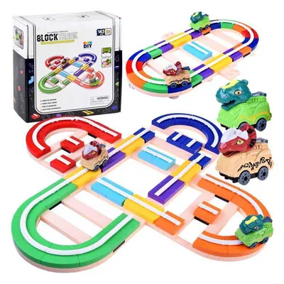 Produktbild von Bauen Sie ein Auto Spur Auto Dinosaurier 143ele ZA4195 universal