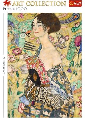 Image de Trefl Puzzle 1000 éléments Dame à l'éventail Klimt