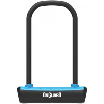 Produktbild von Onguard Neon-Bügelschloss Standard (115 x 230 mm – 11 mm) – blau