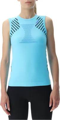Produktbild von UYN Running Ultra1 ärmelloses Laufshirt Damen curacao/black/purple M