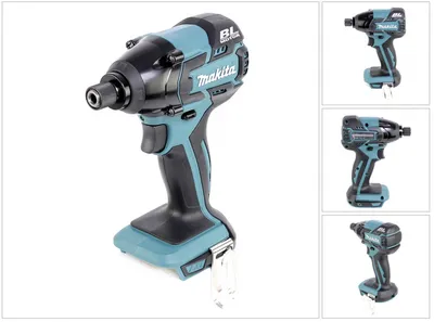 Produktbild von Makita DTD129Z, 2500 RPM, 160 Nm, Akku, 18 V, Lithium-Ion (Li-Ion), 0,5 h