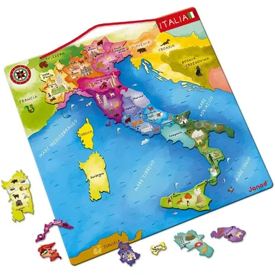 Immagine prodotto di JANOD J05488, 20 pezzi, Mappe, 7 anni