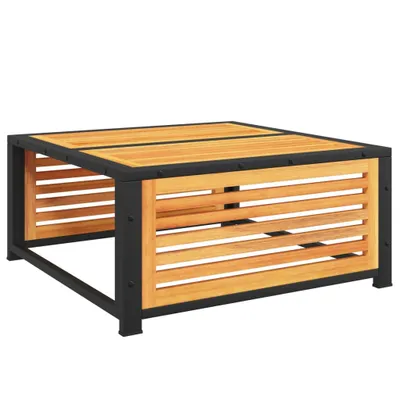 Produktbild von VidaXL 367644, Akazienholz, Stahl, 75 kg, Erwachsene & Kinder, 680 mm, 680 mm, 300 mm