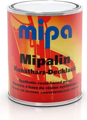 Produktbild von Mipalin Kunstharzlack glänzend RAL9006 Aluminium, 1Ltr.