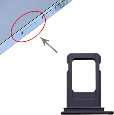 Produktbild von SIM Karten Halter Adapter Card Tray für Apple iPhone 13 Pro Max Ersatz Schwarz