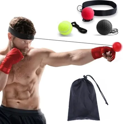 Immagine prodotto di 3x Palla REFLEX FIGHT + Tasche