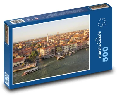 Produktbild von Puzzle 500 Venezia - Stadt auf dem Wasser - martinpuzzle