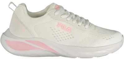 Produktbild von Weißer Damen Sportschuh mit Komfortschaum & rosa Akzenten
