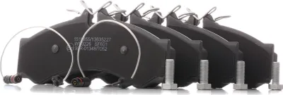 Produktbild von RIDEX 402B1076 Bremsbeläge Satz Vorne Hinten passend für MERCEDES-BENZ SPRINTER 3-t Kasten (903) SPRINTER 3-t Bus (903) für VW