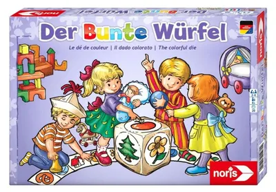 Obrázok produktu pre Noris Spiele Farebná kocka; 606011289