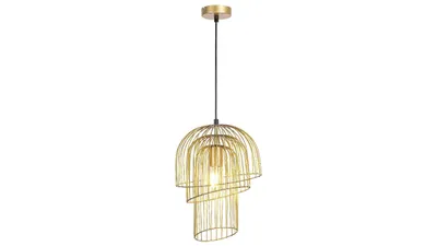 Image de Lampe suspendue E27 1x60W couleur or 6228 Rowena Rabalux