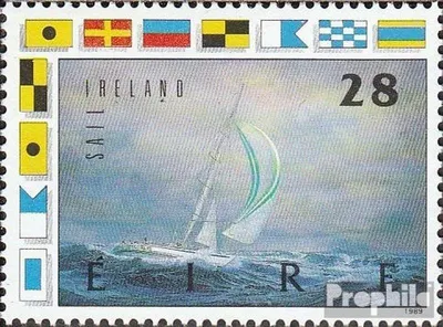 Produktbild von Briefmarken Irland 1989 Mi 689 (kompl.Ausg.) postfrisch Jacht