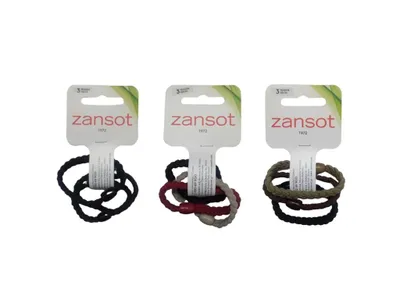 Obrázek produktu pro Zansot 3× pletené elastické gumičky do vlasů 3 ks