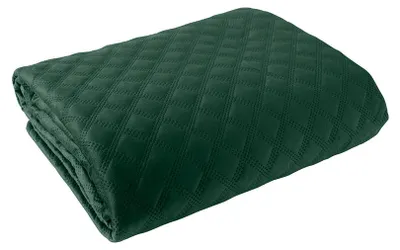 Immagine prodotto di Copriletto, trapuntato, moderno, velluto Velvi 170x210 010 verde bottiglia