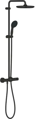 Image de Grohe QuickFix Vitalio Start 250 Mélangeur de douche Mat Noir