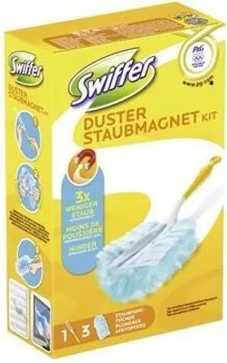 Productafbeelding van Stofzuiger-starterset (handvat + 3 doeken), stofwisser