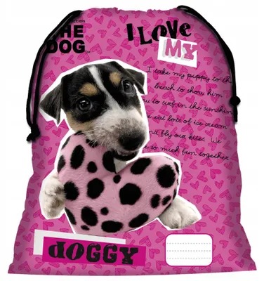 Produktbild von Derform THE DOG 33 Schuhbeutel mit Hunden