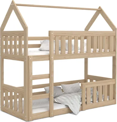 Produktbild von Etagenbett hochbett kinderzimmer kinderbetten jugendzimmer Hause mini 80x190 kiefer