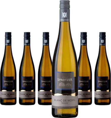 Produktbild von 6 x Spreitzer Blanc de Noirs QbA trocken