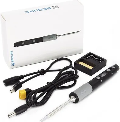 Produktbild von Sequre SQ-D60B Mini Lötkolben 12-24V mit TS-I Lötspitze