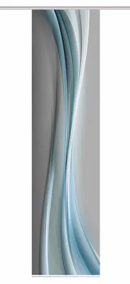 Produktbild von 84070 ELANIA Schiebegardine aus recyceltem Polyester, halbtransparent