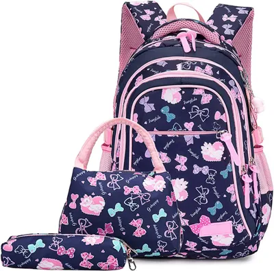 Produktbild von Schulrucksack Schulranzen Schultasche Sports Rucksack Freizeitrucksack Daypacks Backpack für Mädchen Jungen & Kinder Jugendliche mit der Großen Kapazi