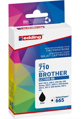 Produktbild von Edding EDD-710, Schwarz, 23 ml, 1 Stück(e), 665 Seiten, Einzelpackung