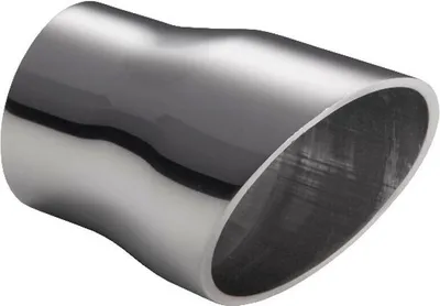 Produktbild von ULTER SPORT N1-53/50 Auspuffblende Endrohr Blende Ø60mm 110mm Rund Edelstahl Verchromt